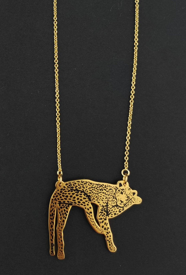 Mini Jaguar Necklace - Ultravioleta