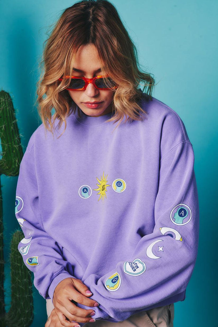 Crewneck Todo Bello - Ultravioleta