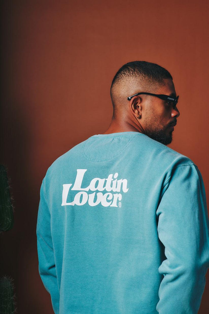 Latin Lover Crewneck Aqua - Ultravioleta