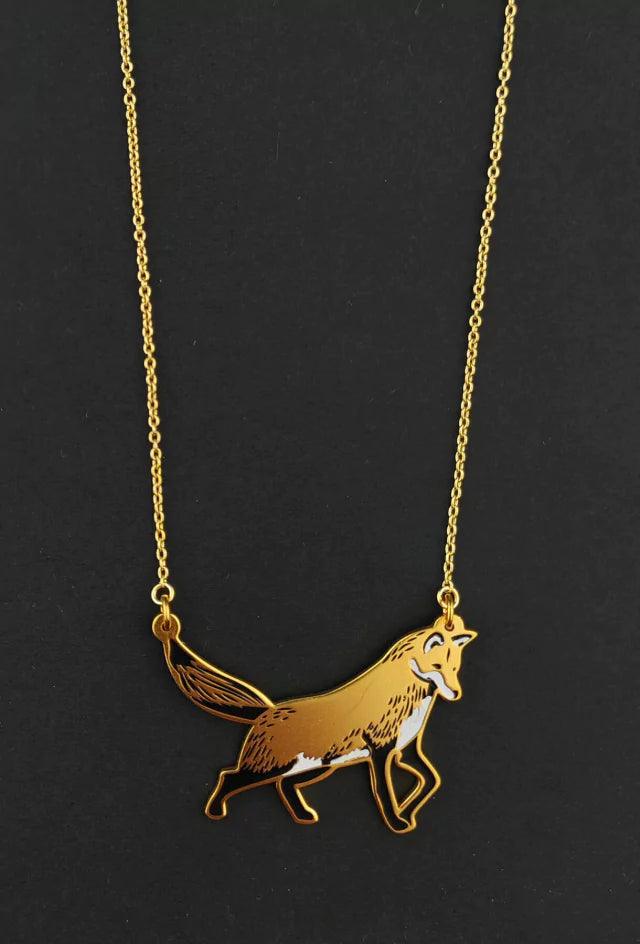 Mini Fox Necklace - Ultravioleta